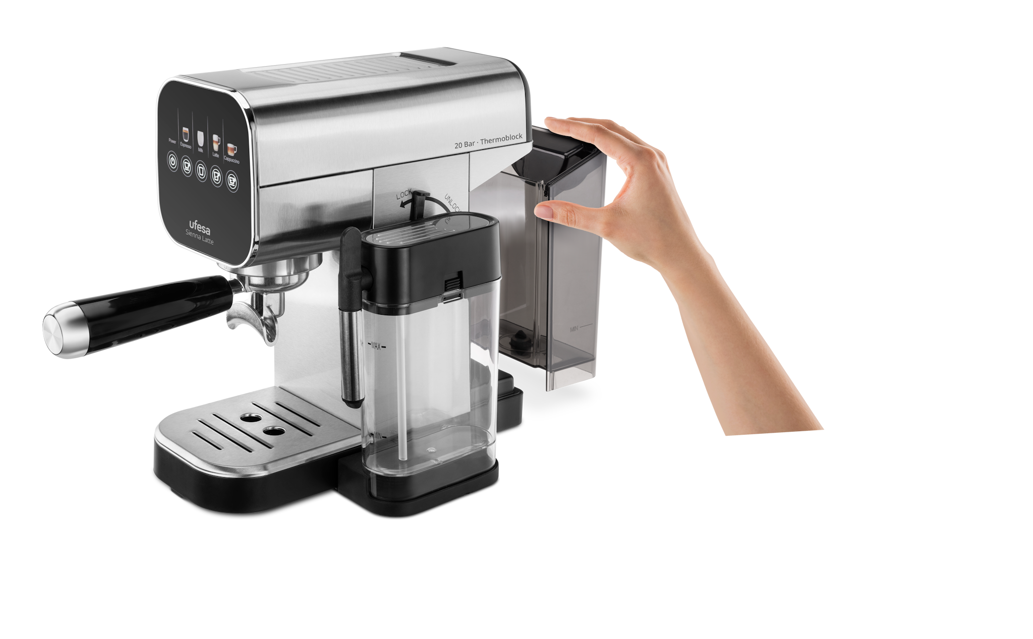 Pákový kávovar UFESA Sienna Latte